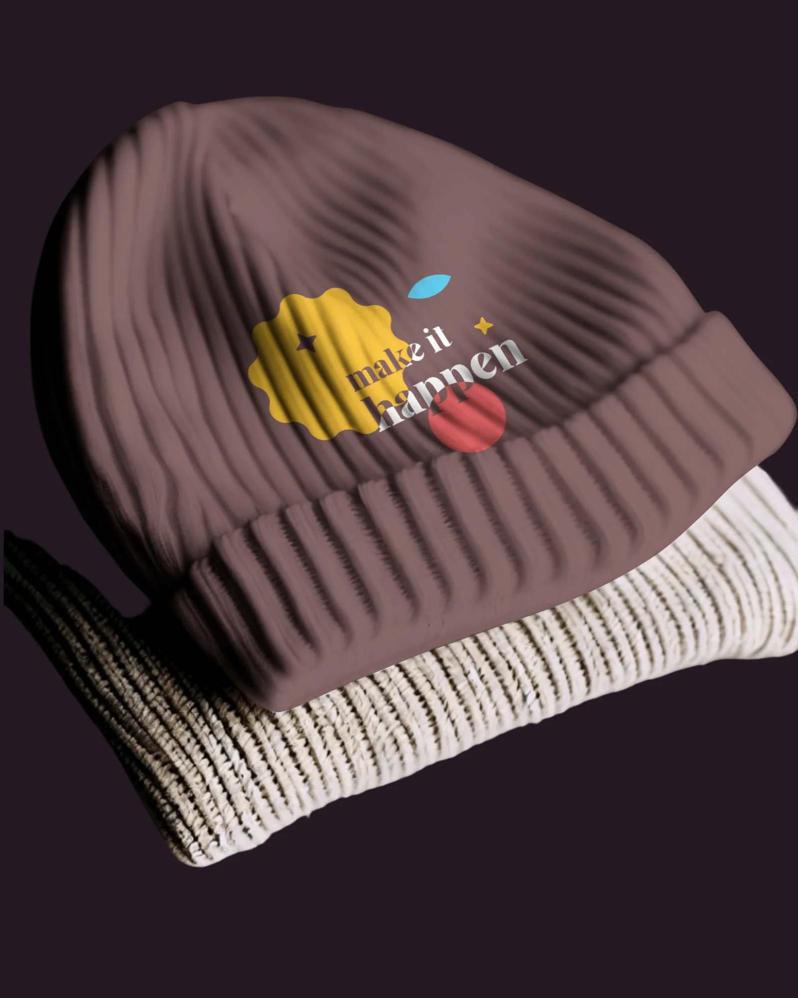 3D Beanie Mockup Mockup Generator