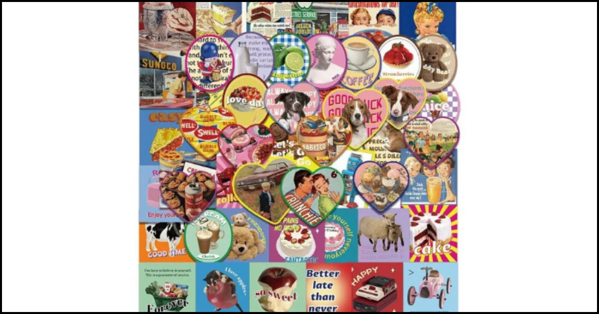 funny retro - cute diy sticker ideas