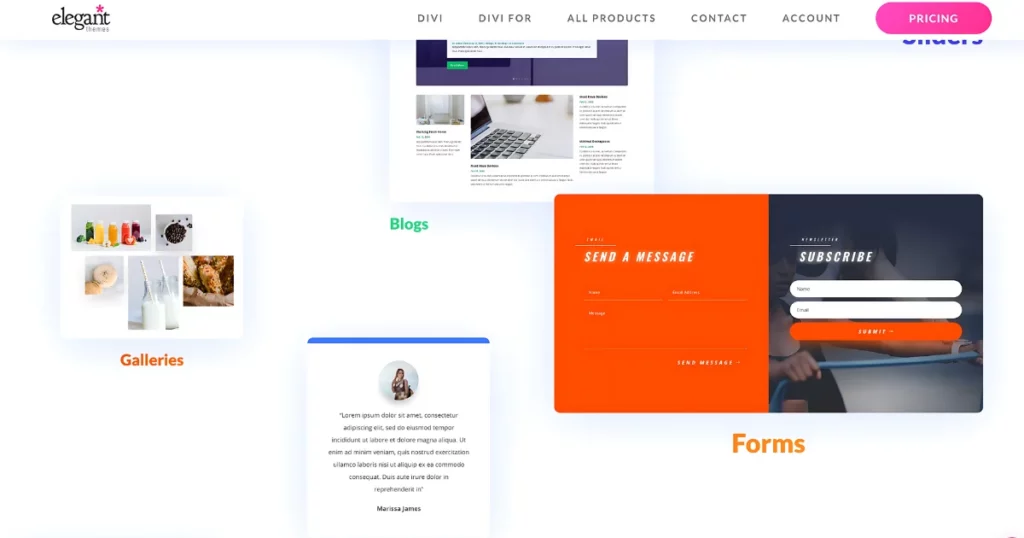 wordpress theme of divi alternative to envato elements