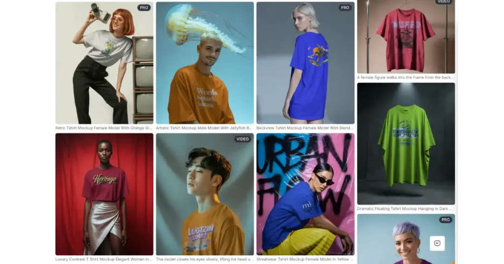 apparel catalog page
