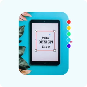 Upload Your Design and Customize iPad Mockup