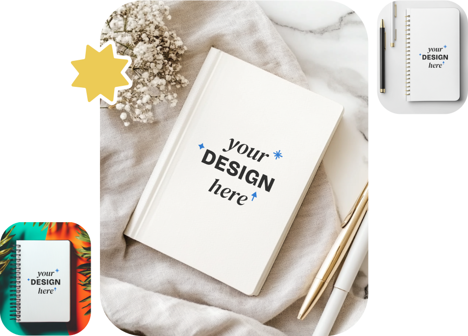 Diary Mockup generator