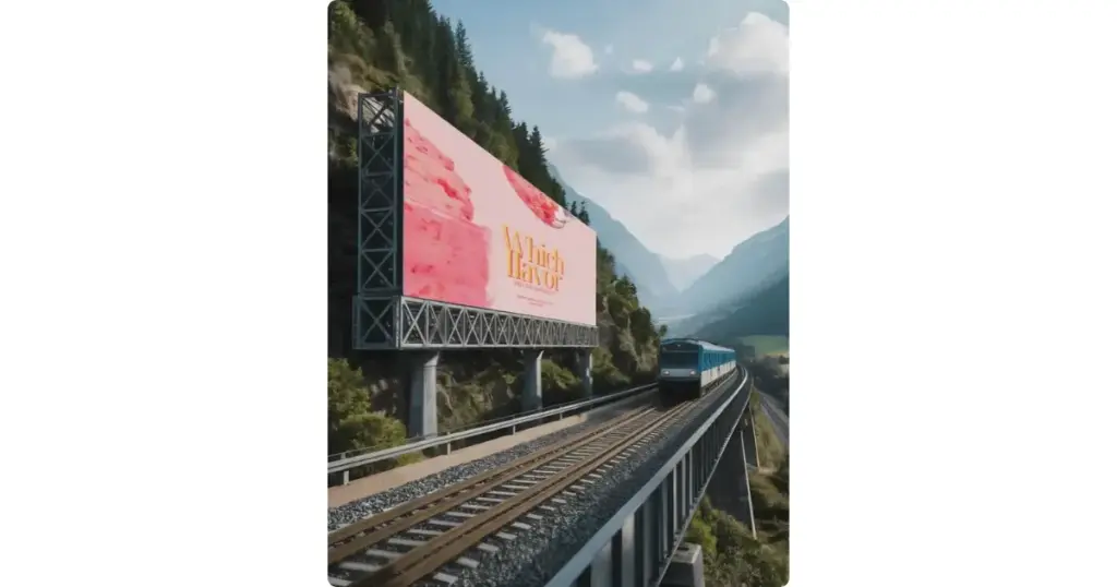 billboard side view template