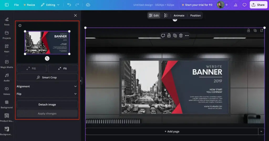 click edit for changes