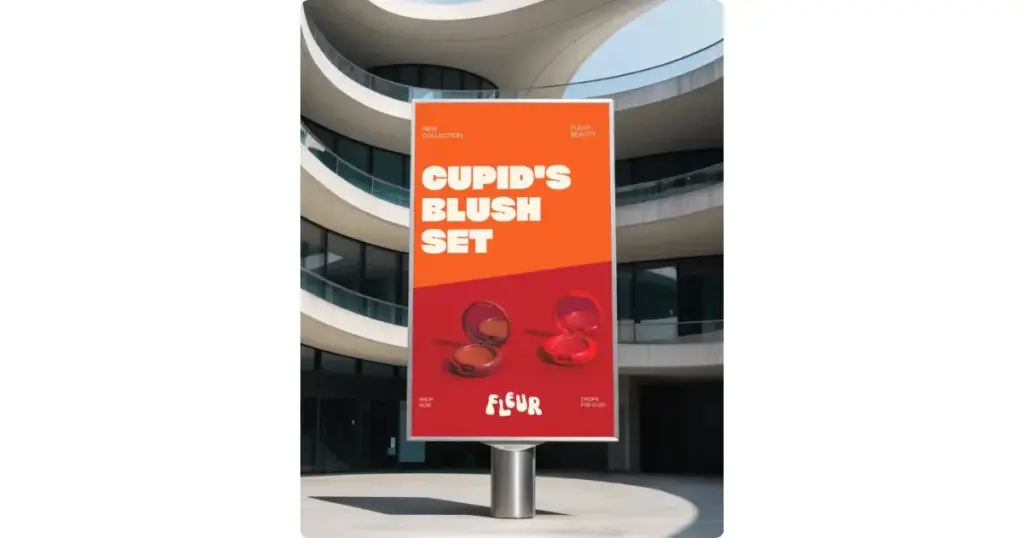 mockey ai's vertical billboard mockup