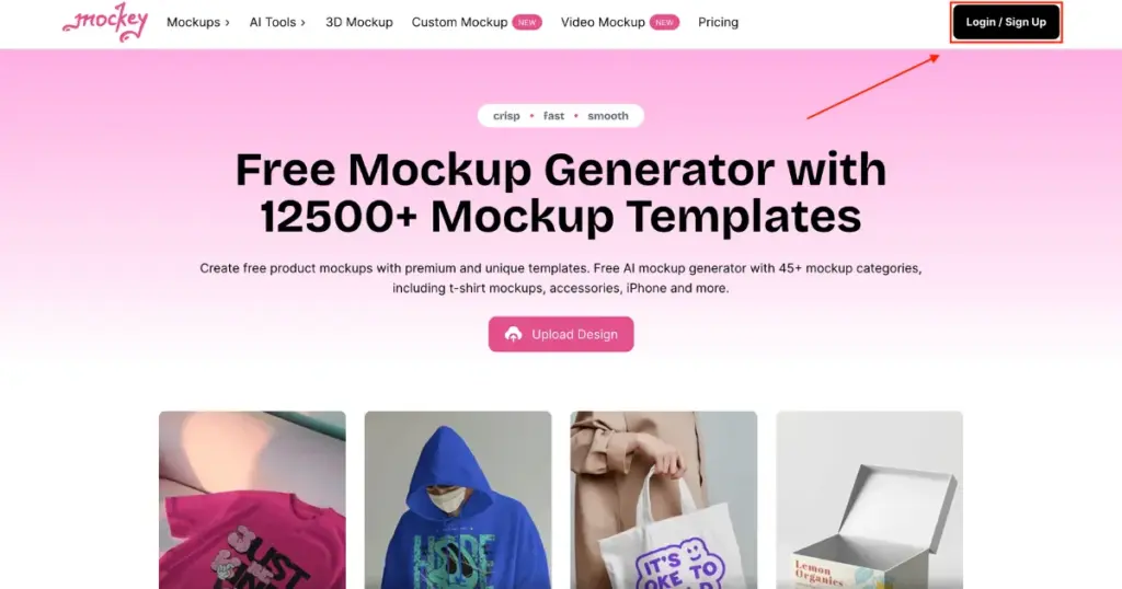 sign up to make clothing mockups