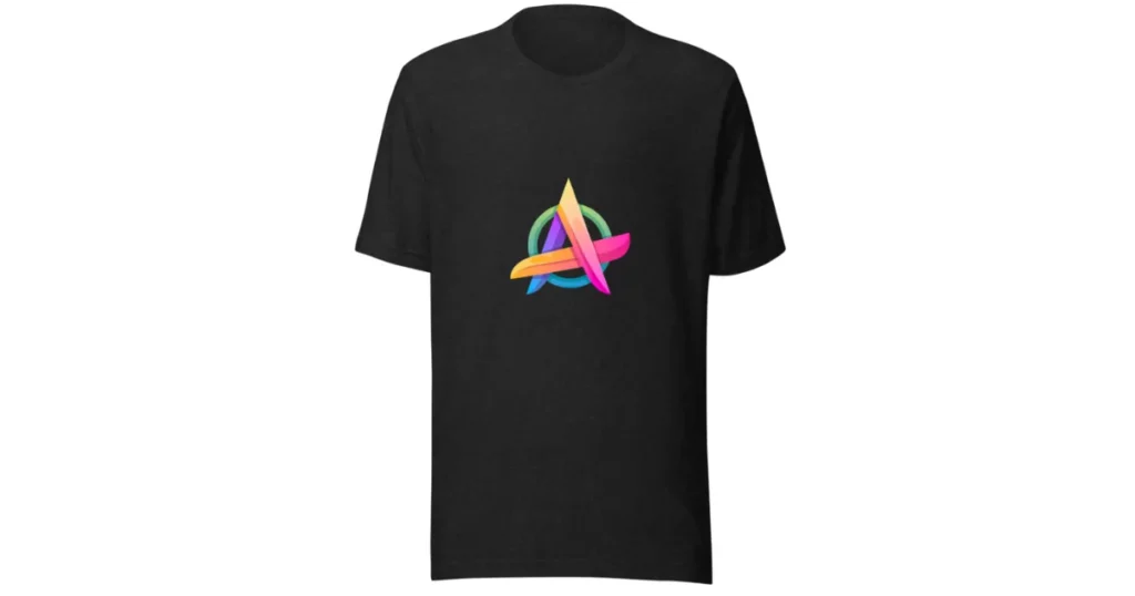 t-shirt mockup made with printful