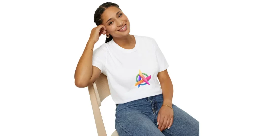 t-shirt mockup made with printify