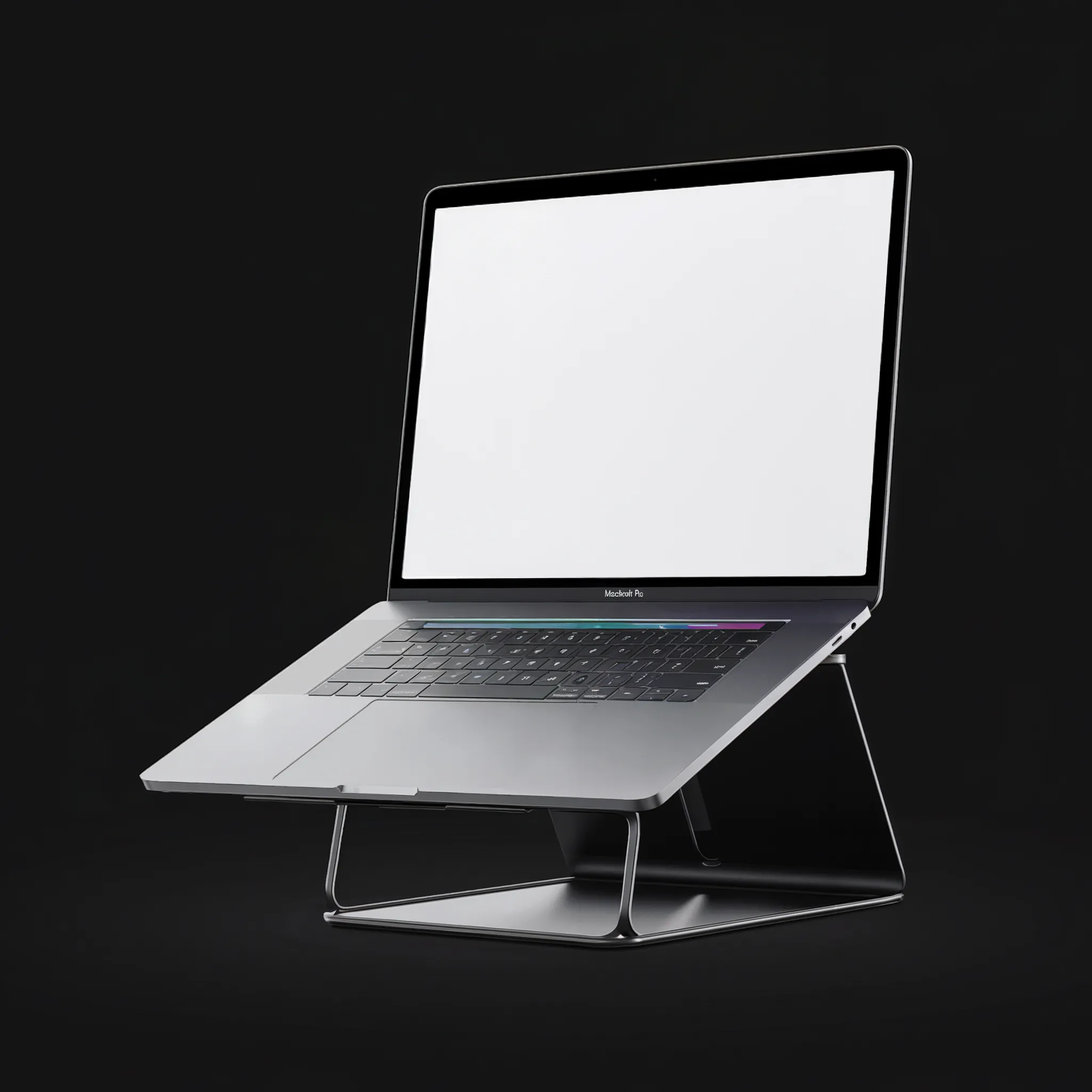 3d MacBook mockup generator