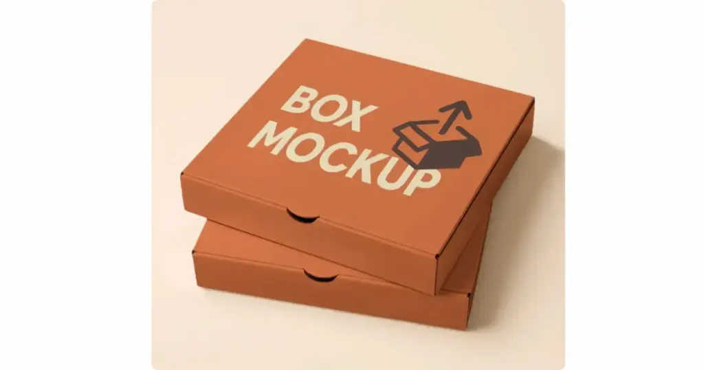 packaging box mockups