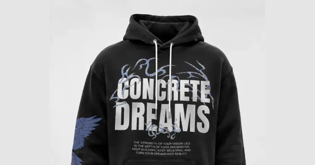 3d hoodie mockup type