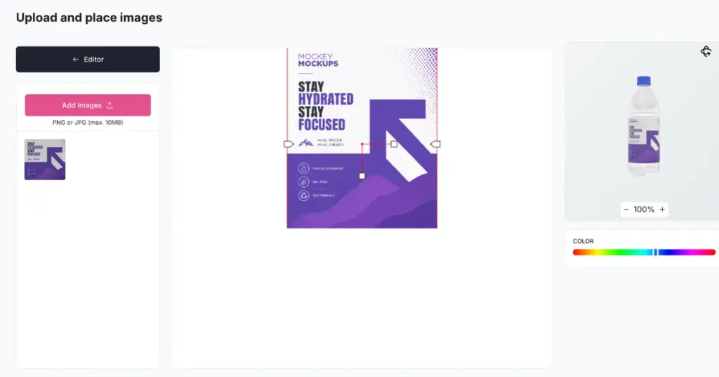 add design to the 3d product