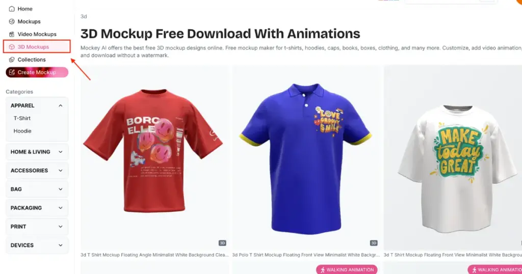 press 3d mockup to make a 3d book mockup