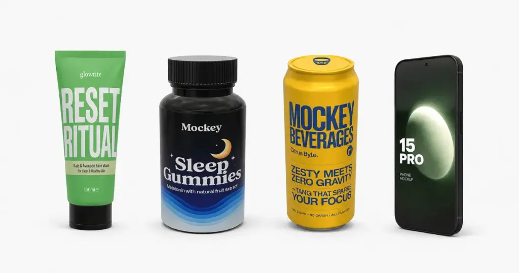 what is a 3d mockup and see with example
