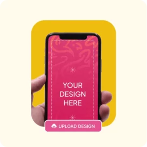 Upload Design and Customize for Free iPhone Mockup