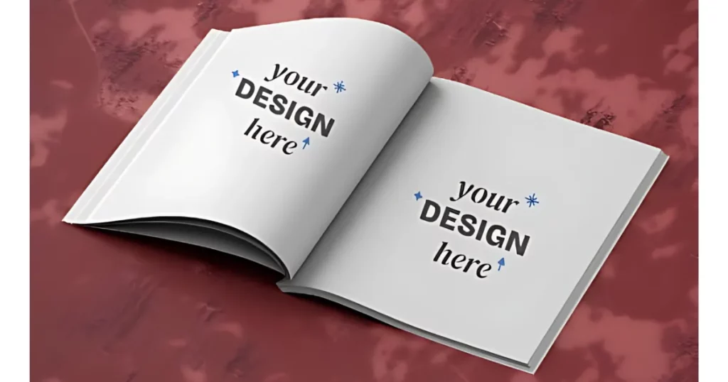 make a magazine mockup in mockey ai