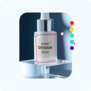 Customize Dropper Bottle Mockup Generator