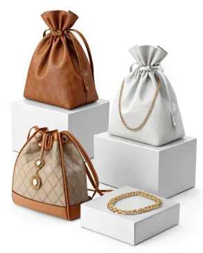 Jewelry bag mockup