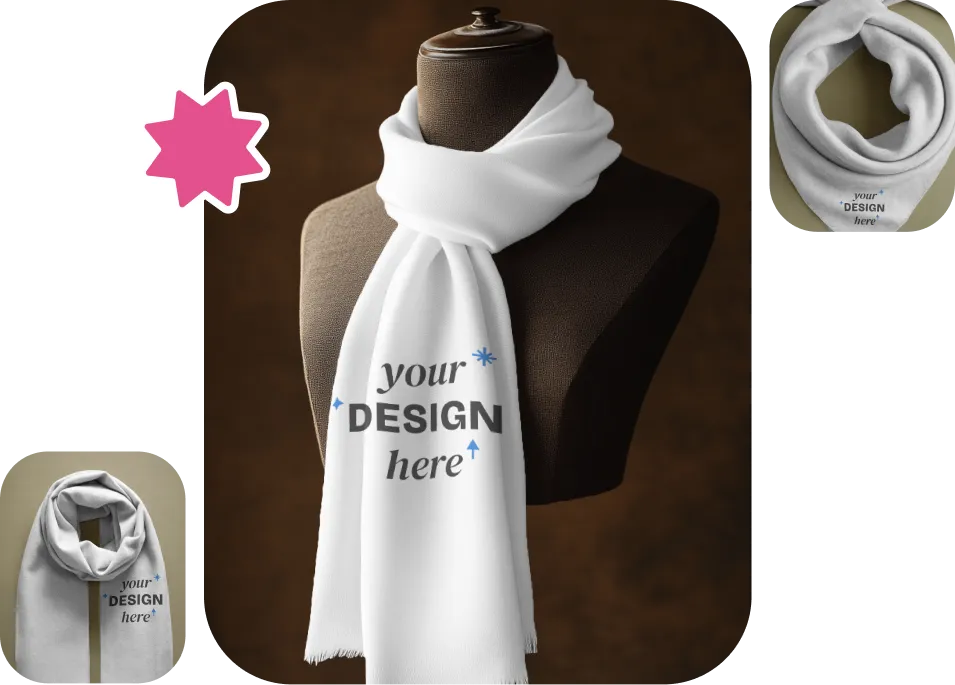 Scarf Mockup Generator