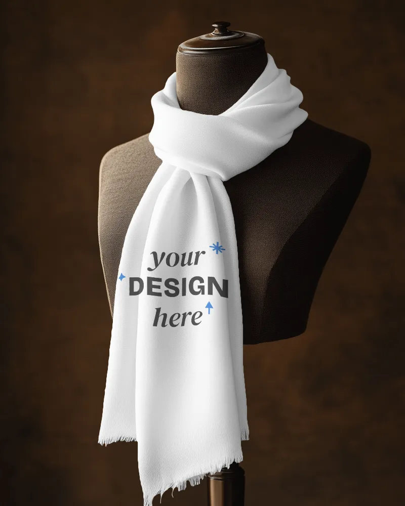 Scarf Mockup generator ai