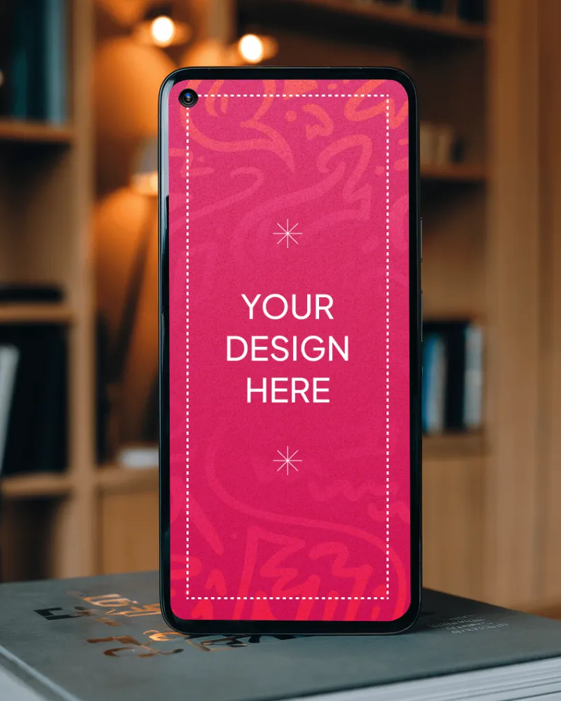 background smartphone mockup