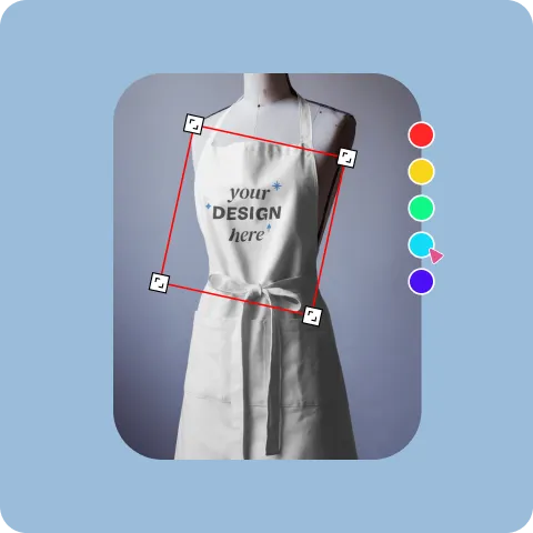 Customize Apron Mockup Generator