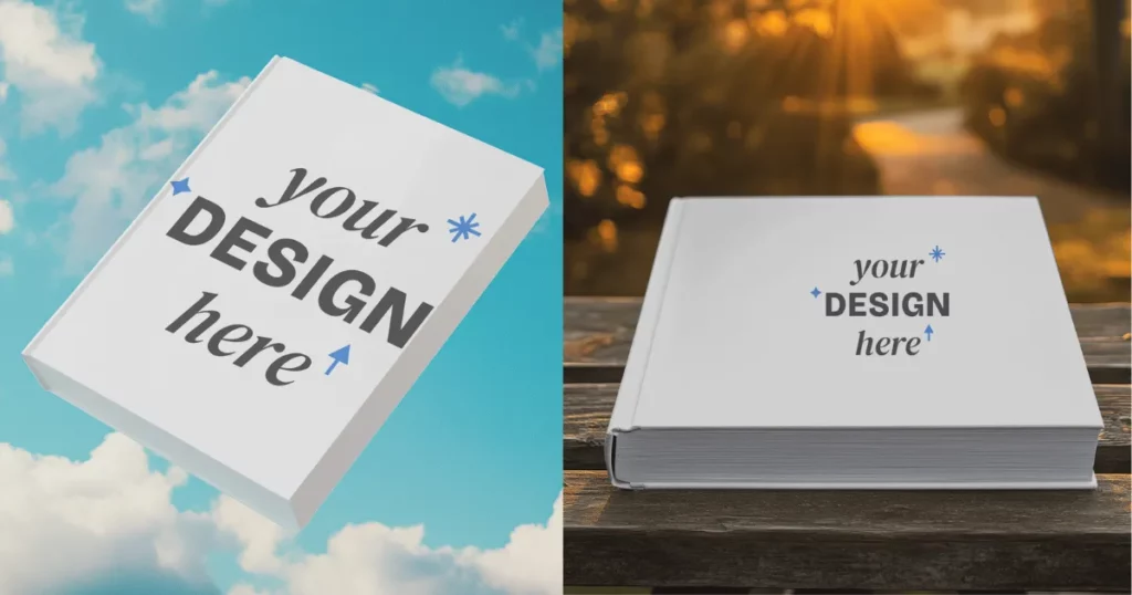 edit book mockups in mockey ai