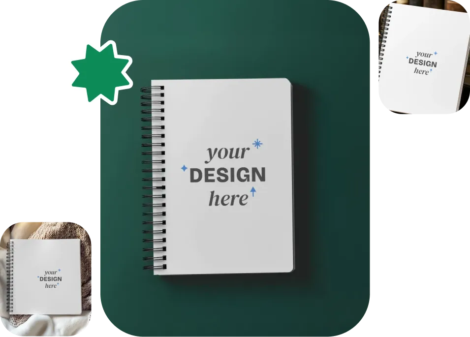 Notebook Mockup Generator