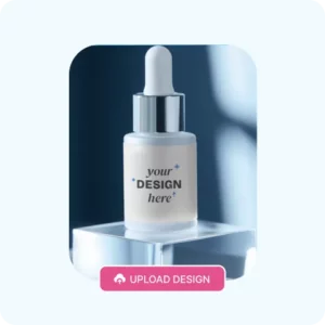 upload Dropper Bottle Mockup