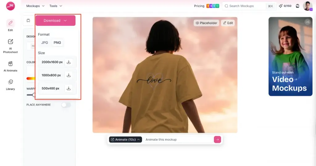 download your mockup