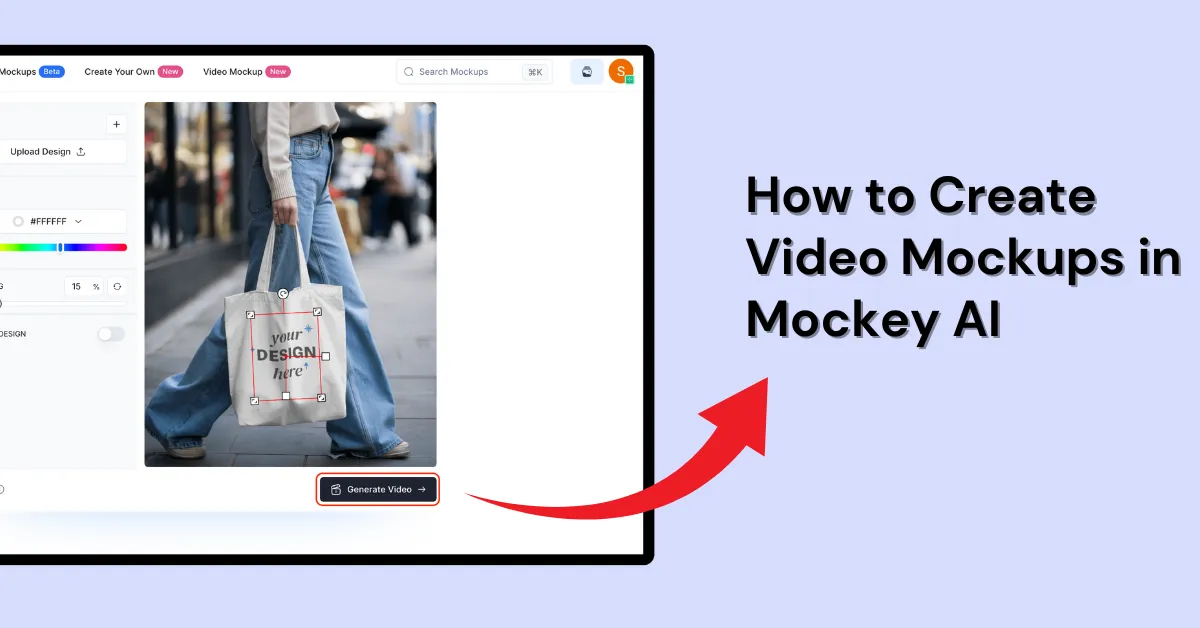 How to Create Video Mockups in Mockey AI – 4 Step Guide
