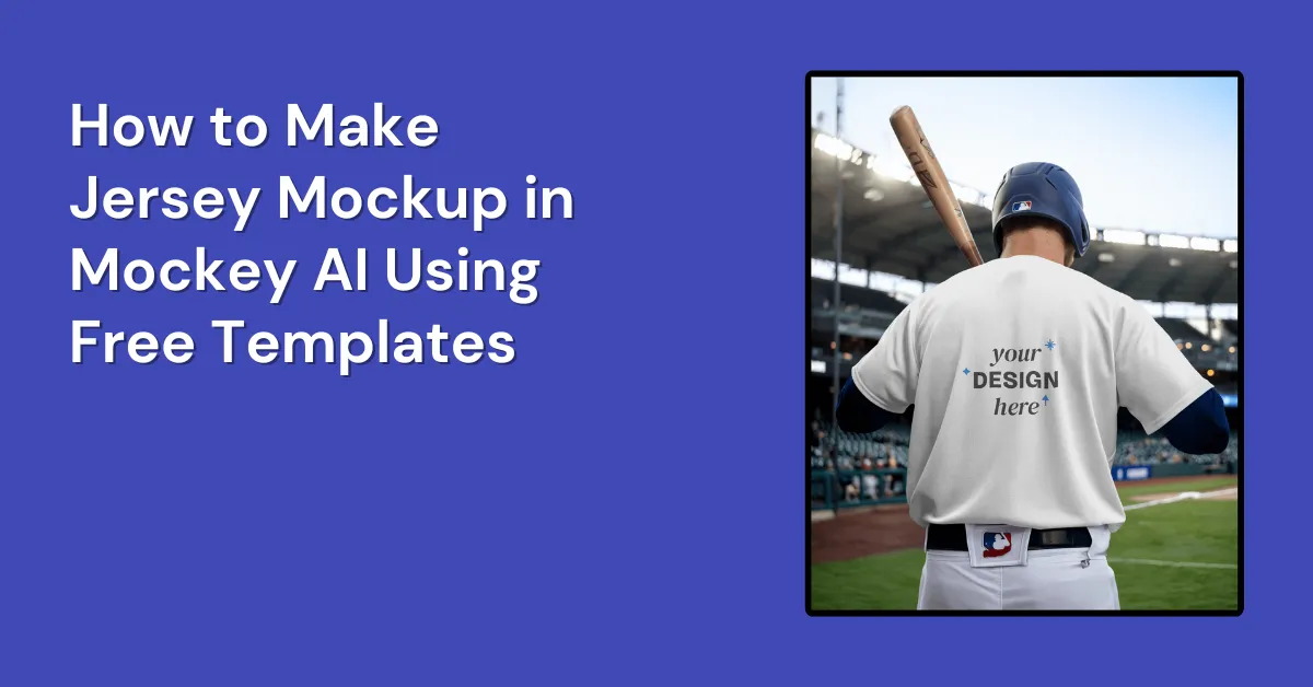 How to Make Jersey Mockup in Mockey AI Using Free Templates