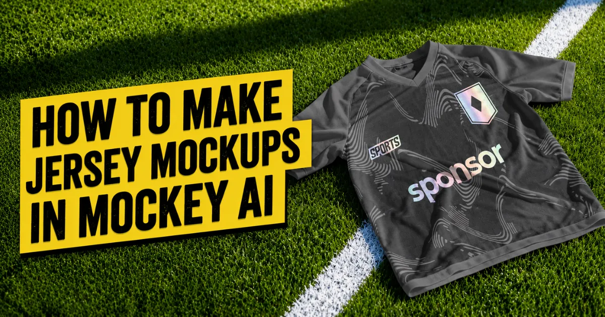 How to Make Jersey Mockup in Mockey AI Using Templates