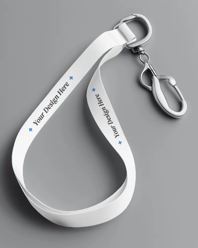 lanyard mockup free