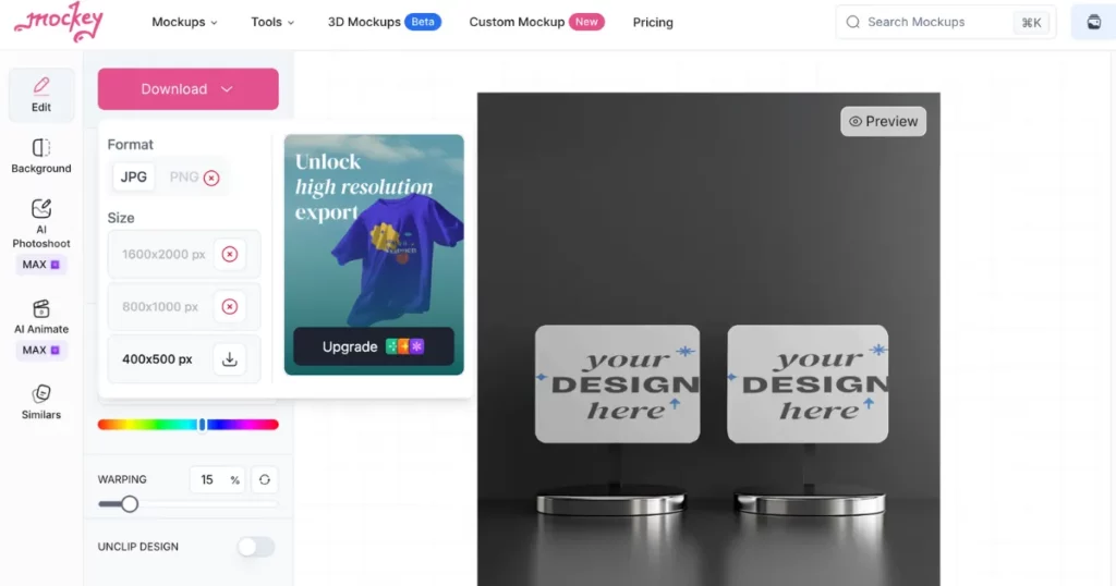 save your business card mockup