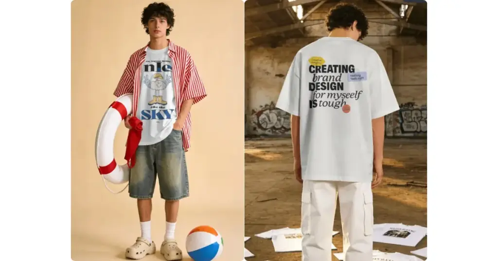 tshirt mockup from mockey ai tool