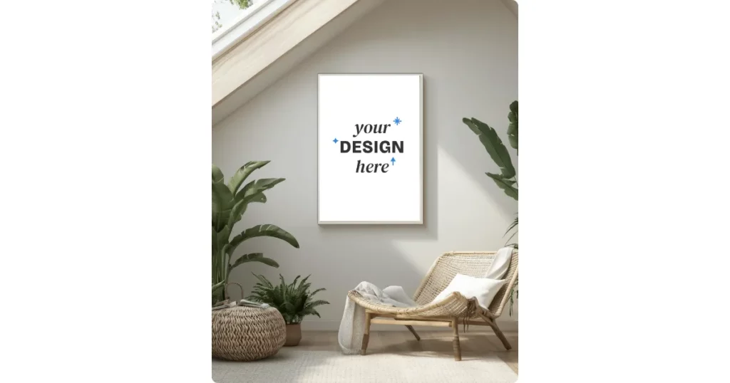 vertical frame mockups