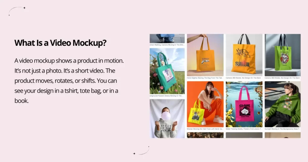 what is a video mockup - a detailed explanation
