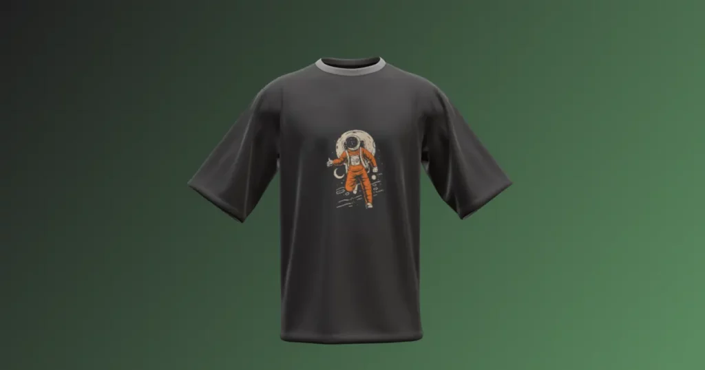 3d clothing mockup output