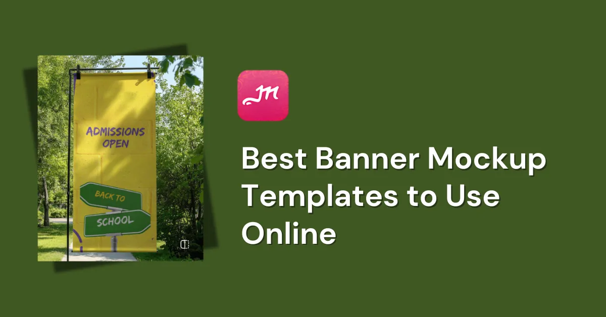 best banner mockup templates