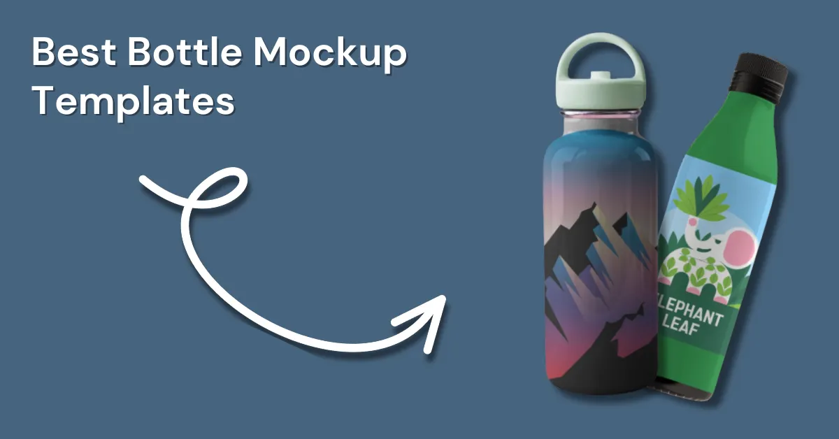 7 Best Bottle Mockup Templates in 2025