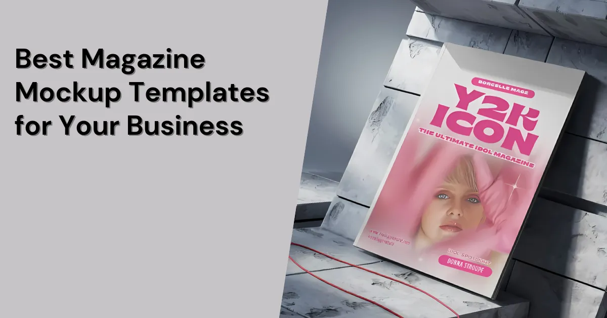 6 Best Magazine Mockup Templates for Your Business