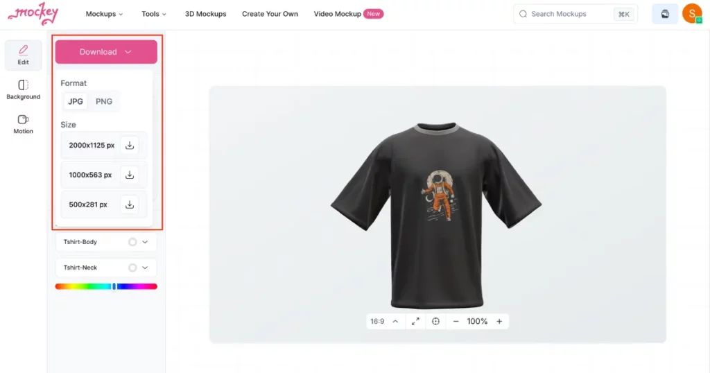 download 3d clothing mockup