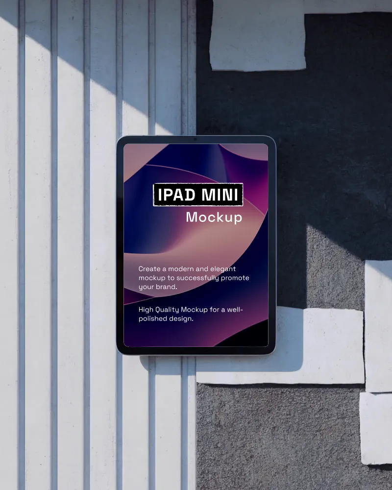 ipad mini mockup