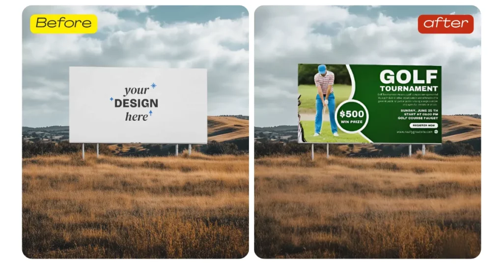 mockey ai landscape billboard mockup templates