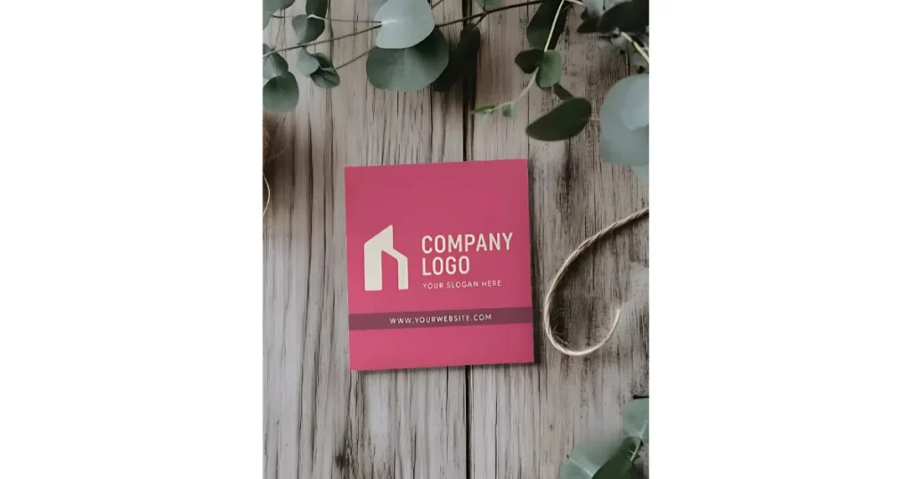mockey ai square business card mockups