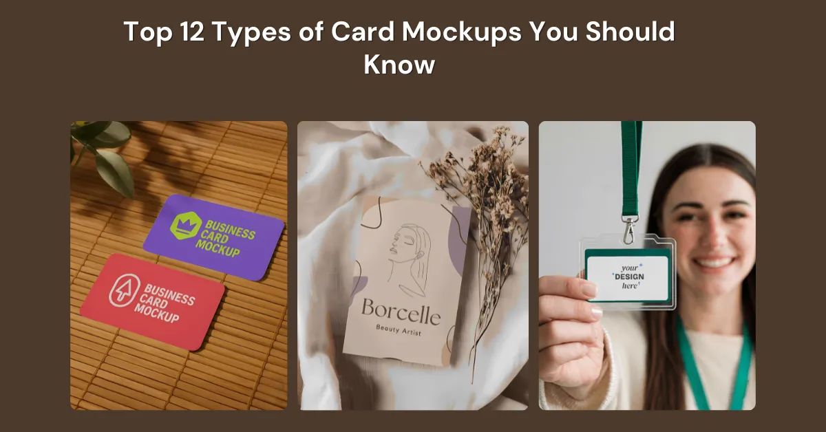 Top 12 Types of Card Mockups You Should Know