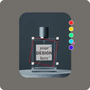 Customize Perfume Mockup
