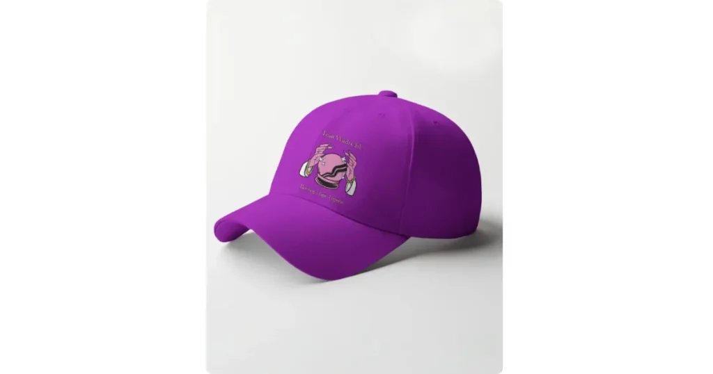 a baseball cap against a white background