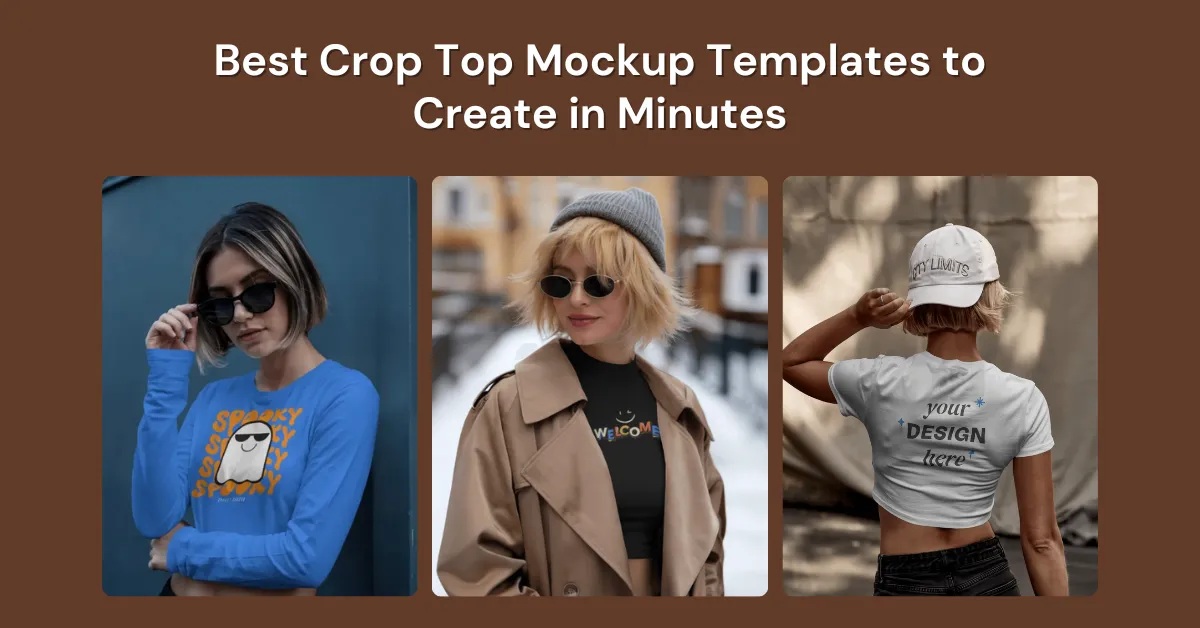 6 Best Crop Top Mockup Templates to Create in Minutes